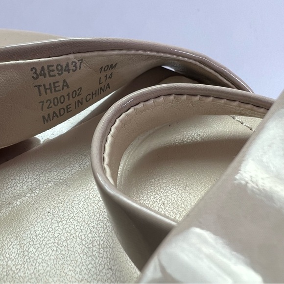 Calvin Klein Thea Strappy patent wedge size 10 - Picture 5 of 7